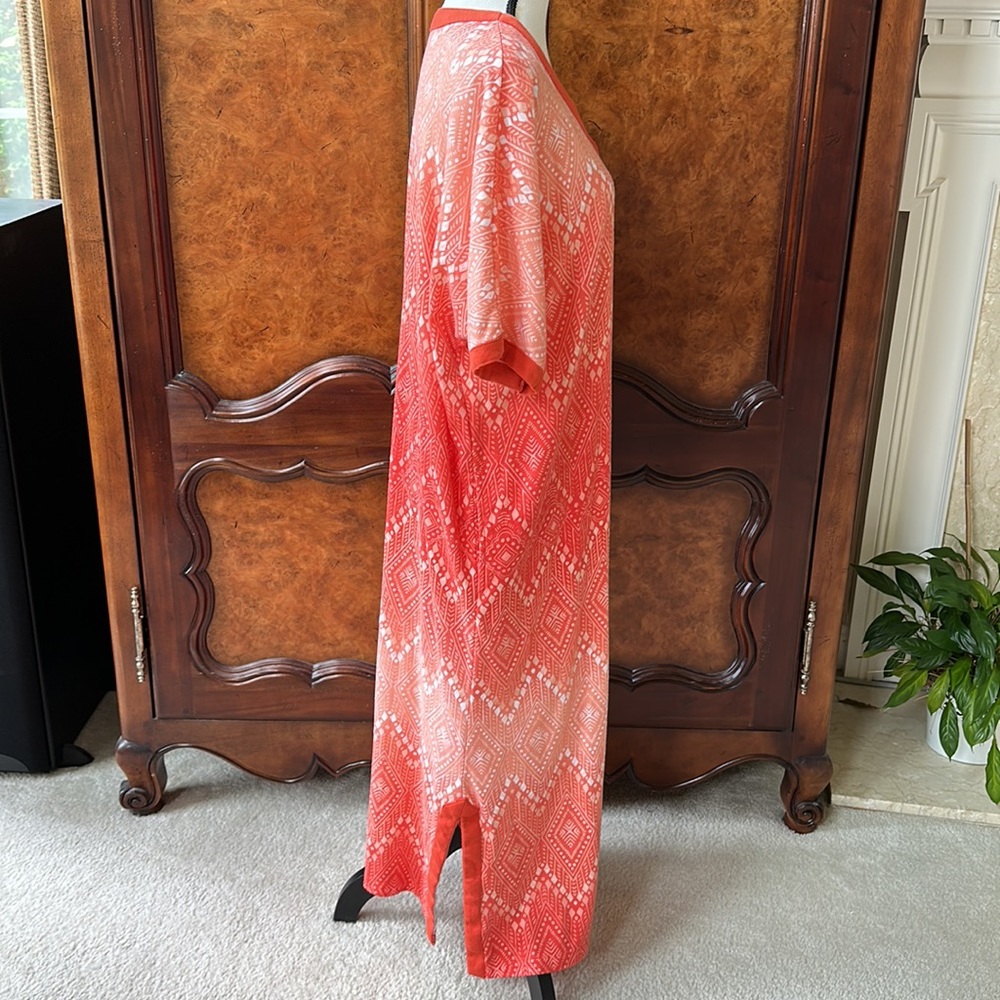Dreams & Co Aztec Pullover Robe - Picture 10 of 13